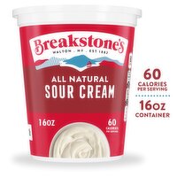 Breakstone's All Natural Sour Cream, 16 oz