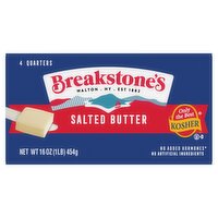 Breakstone's Salted Butter, 4 count, 16 oz, 16 Ounce