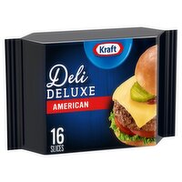 Kraft Deli Deluxe American Cheese, 16 count, 12 oz