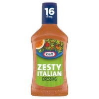 Kraft Zesty Italian Dressing, 16 fl oz