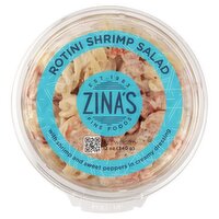Zina's Fine Foods Rotini Shrimp Salad, 12 oz, 12 Ounce