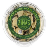 Zina's Salads Spinach and Pasta Shells Salad, 12 oz