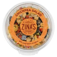 Zina's Fine Foods Chickpea Salad, 12 oz