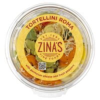 Zina's Fine Foods Tortellini Romano Cheese Salad, 12 oz, 12 Ounce