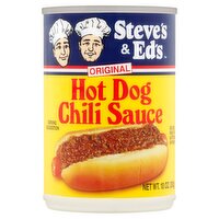 Steve's & Ed's Original Hot Dog Chili Sauce, 10 oz