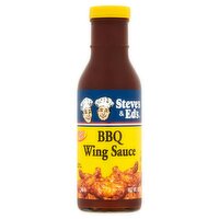 Steve's & Ed's BBQ Wing Sauce, 12 oz, 12 Fluid ounce