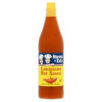 Steve's & Ed's Original Louisiana Hot Sauce, 12 fl oz, 12 Ounce