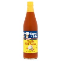 Steve's & Ed's Original Garlic Hot Sauce, 6 fl oz, 6 Fluid ounce