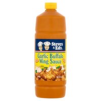 Steve's & Ed's Garlic Buffalo Wing Sauce, 34 fl oz