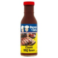 Steve's & Ed's Classic BBQ Sauce, 12 oz, 12 Ounce