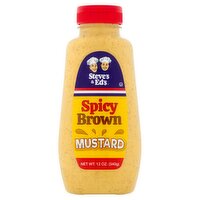 Steve's & Ed's Spicy Brown Mustard, 12 oz