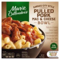 Marie Callender's Kansas City Style Pulled Pork Mac & Cheese Bowl, 11 oz