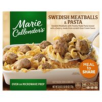 Marie Callender's Swedish Meatballs & Pasta, 26 oz