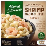 Marie Callender's White Wine & Butter Shrimp Mac & Cheese Bowl, 10.5 oz