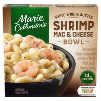 Marie Callender's White Wine & Butter Shrimp Mac & Cheese Bowl, 10.5 oz