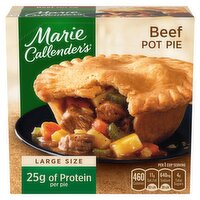 Marie Callender's Premium Seasoned Beef Pot Pie Large Size, 15 oz