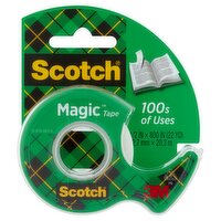 Scotch® Magic™ Tape, 1/2 in. x 800 in, 1 Dispenser/Pack, 1 Each