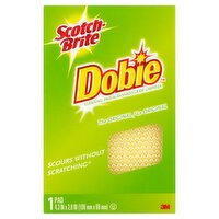 Scotch-Brite® Dobie™ All Purpose Cleaning Pad , 4.3 in. x 2.6 in. x 0.5 in., 1/Pack