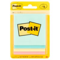 Post-it Notes, 200 count, 4 Each