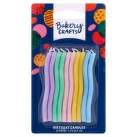 Bakery Crafts 2.5 in Birthday Candles, 10 count