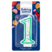 Bakery Crafts 1 Birthday Candle