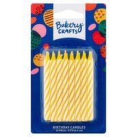 Bakery Crafts Birthday Candles, 24 count