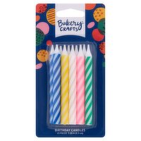 Bakery Crafts 3.25 in Birthday Candles, 10 count