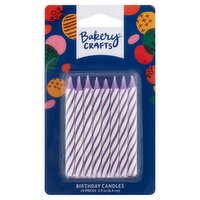 Bakery Crafts Birthday Candles, 24 count