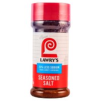 Lawry's 25% Less Sodium Seasoned Salt, 8 oz, 8 Ounce