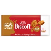 Lotus Biscoff Cream Cookies, 2 count, 7.8 oz