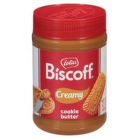 Lotus Biscoff Creamy Cookie Butter, 14.1 oz, 14 Ounce