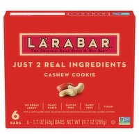 Lärabar Cashew Cookie Bars, 1.7 oz, 6 count