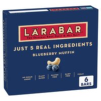Lärabar Blueberry Muffin Bars, 1.6 oz, 6 count