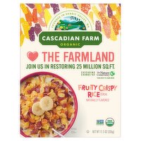 Cascadian Farm Organic Fruity Crispy Rice, 11.5 oz