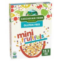 Cascadian Farm Organic Gluten Free Mini Fruitfuls Cereal, 11.1 oz