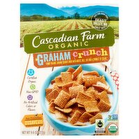 Cascadian Farm Organic Graham Crunch Cereal, 9.6 oz