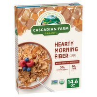 Cascadian Farm Organic Hearty Morning Fiber Cereal, 14.6 oz