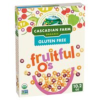 Cascadian Farm Organic Fruitful O's Cereal, 10.2 oz