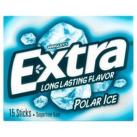 Wrigley's Extra Polar Ice Sugarfree Gum, 15 count