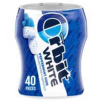 Wrigley's Orbit White Peppermint Sugarfree Gum, 40 count