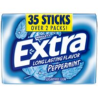 EXTRA Gum Peppermint Sugar Free Chewing Gum, 35 Each