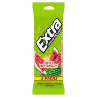 EXTRA Watermelon Sugar Free Chewing Gum Multipack