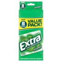 Wrigley's Extra Spearmint Sugar Free Gum Value Pack!, 15 count, 8 pack