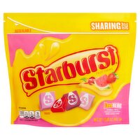 Starburst FaveReds Strawberry, Cherry, Fruit Punch & Watermelon Fruit Chews Sharing Size, 15.60 oz, 15.6 Ounce