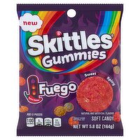 Skittles Gummies Fuego Soft Candy, 5.8 oz