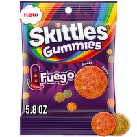 Skittles Gummies Fuego Soft Candy, 5.8 oz, 5.8 Ounce