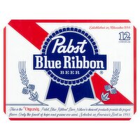 Pabst Blue Ribbon Beer, 12 count, 12 fl oz, 12 Each