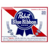Pabst Blue Ribbon Beer, 30 count, 12 fl oz