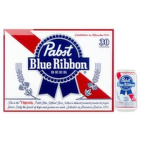Pabst Blue Ribbon Beer, 30 count, 12 fl oz