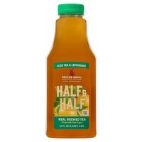 Mayer Bros. Half & Half Iced & Lemonade Real Brewed Tea, 52 fl oz